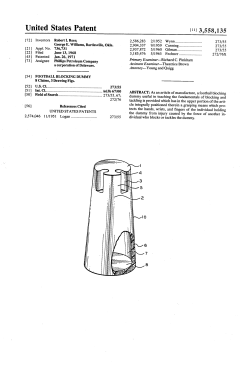 Football blocking dummy