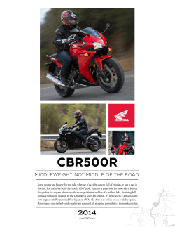 CBR500R - Honda Powersports