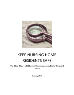 keeping nursing home residents safe