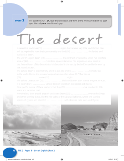 FCE PAPER 3: Use of English, PART 2