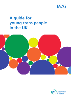 A guide for young trans people in the UK