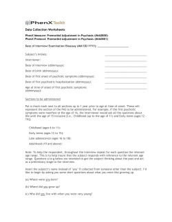 Data Collection Worksheets