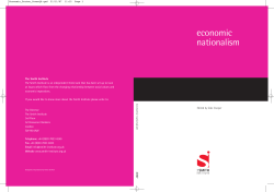 economic nationalism