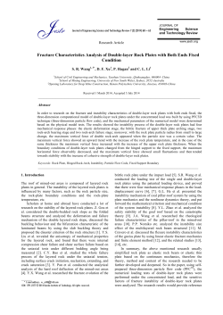 Fracture Characteristics Analysis of Double