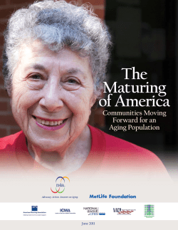 The Maturing of America
