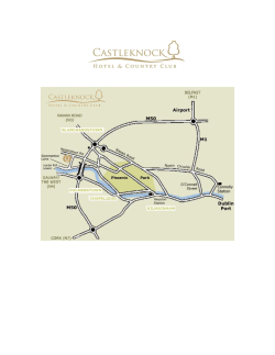 New Directions to the hotel since April 2012 due