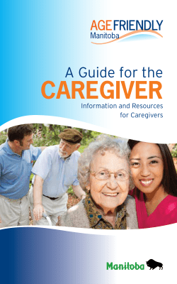 A Guide for the Caregiver