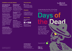 Understanding the Day of the Dead Monday 2