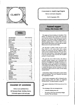 Issue 25 - Clarity International