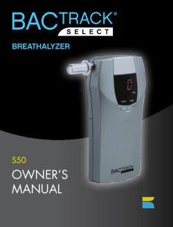 BACTRACK S50 Owners Manual