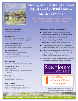Aging as a Spiritual Practice