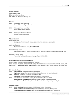Samuel Johnson resume