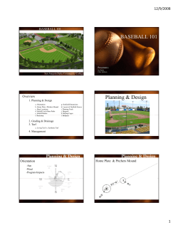 ASBA Presentation Baseball 101