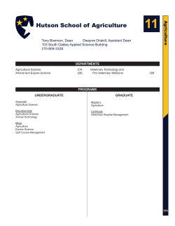 Hutson School of Agriculture