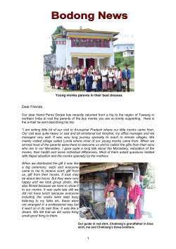Bodong News No - The Dharma Primary School