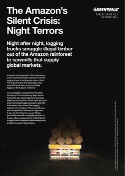 The Amazon`s Silent Crisis: Night Terrors