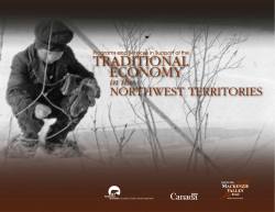 Traditional Economy in the Northwest Territories