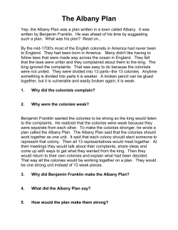 The Albany Plan