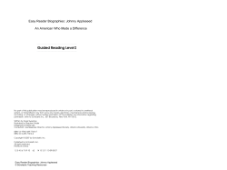 Easy Reader Biographies