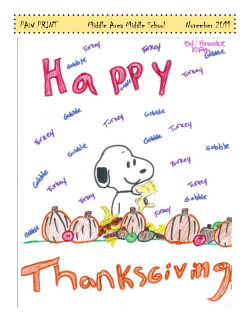 November 2011 - Mahanoy Area School District