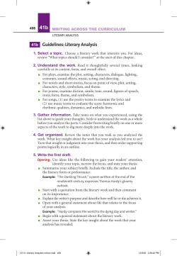 CH 41 Literary Analyses minion.indd