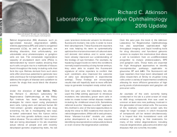 Atkinson Lab Update - Shiley Eye Institute