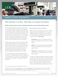 How Retailers Can `Buy` Their Way to Customer