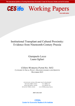 CESifo Working Paper no. 5652 - Economics of Education in Europe
