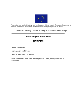 sweden - TENLAW