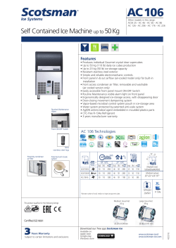 Self Contained Ice Machine up to 50 Kg