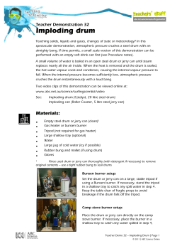 the teacher demonstration