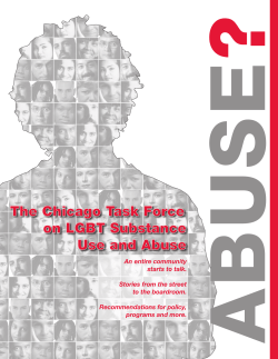 The Chicago Task Force on LGBT Substance Use