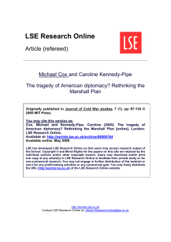 - LSE Research Online