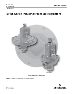 MR95 Series Industrial Pressure Regulators