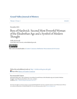 Bess of Hardwick: Second Most Powerful Woman of the Elizabethan