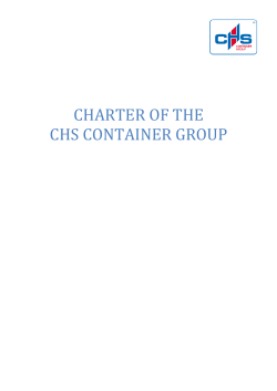 Charter of the CHS Container Group