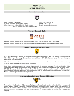 Sample Syllabus for the Sample Template 1