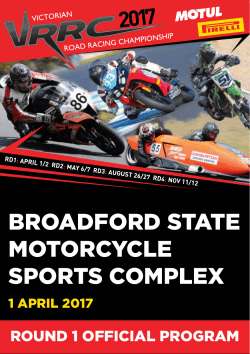 broadford state motorcycle sports complex