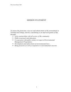 chairman`s message - UNEP Document Repository Home