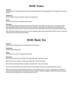 Drill: Fence Drill: Basic Tee