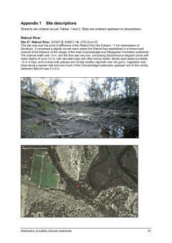 Aspects of Quaternary geology, geomorphic history, stratigraphy