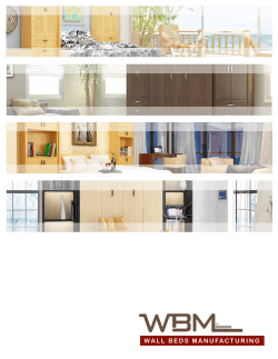 Catalog - Wall Beds Manufacturing