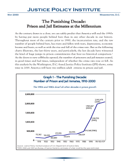 The Punishing Decade - Justice Policy Institute