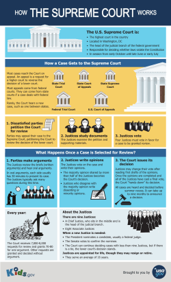 HOW THE SUPREME COURT WORKS