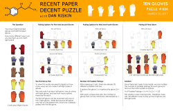 ten gloves - Recent Paper Decent Puzzle