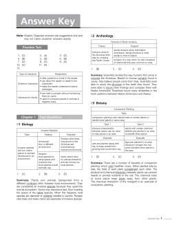 Answer Key - Compass Pub