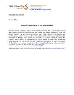 RBP Press Release_Open Season_20160524