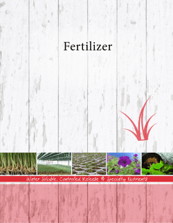 Fertilizer - BFG Supply