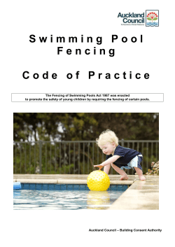auckland council pool fencing code of practice