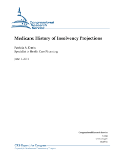 Medicare: History of Insolvency Projections